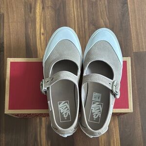 Vans Tan Mary Jane Shoes